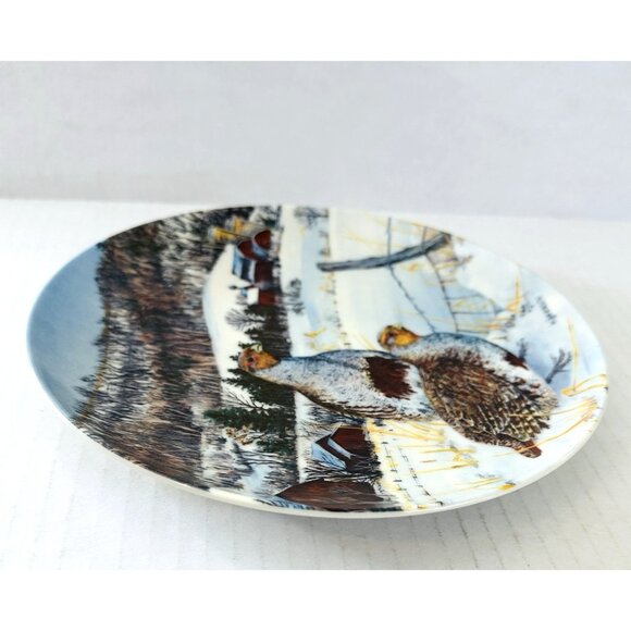 1987 The Gray Partridge Collectors Plate Knowles Wayne Anderson #516A 8 1/2” COA - Picture 6 of 16